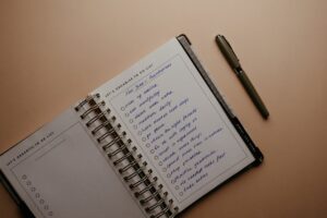 Create a daily routine during a career change