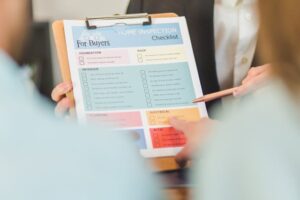 Inspection checklist